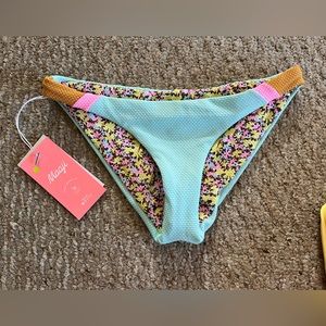 Maaji reversible bikini bottoms size M brand new with tags